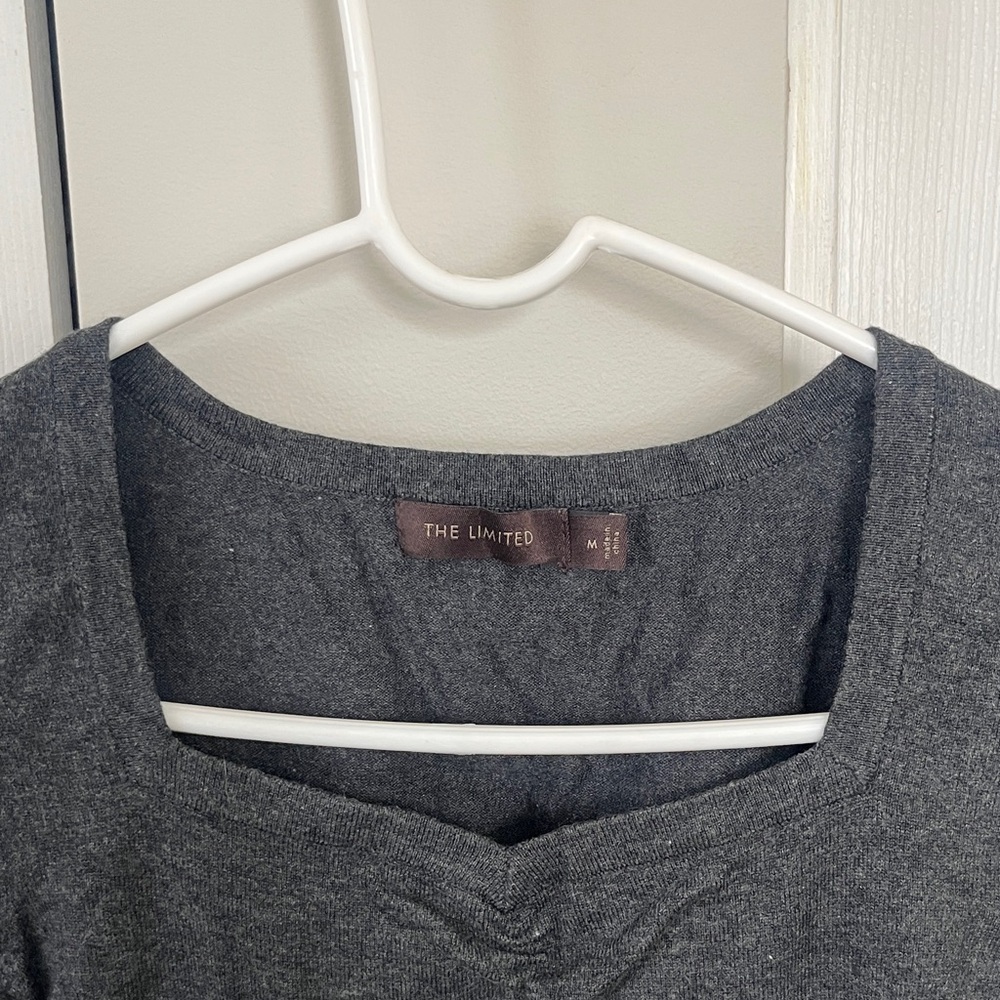 The Limited Charcoal Women's Sweater - Picture 3 of 6